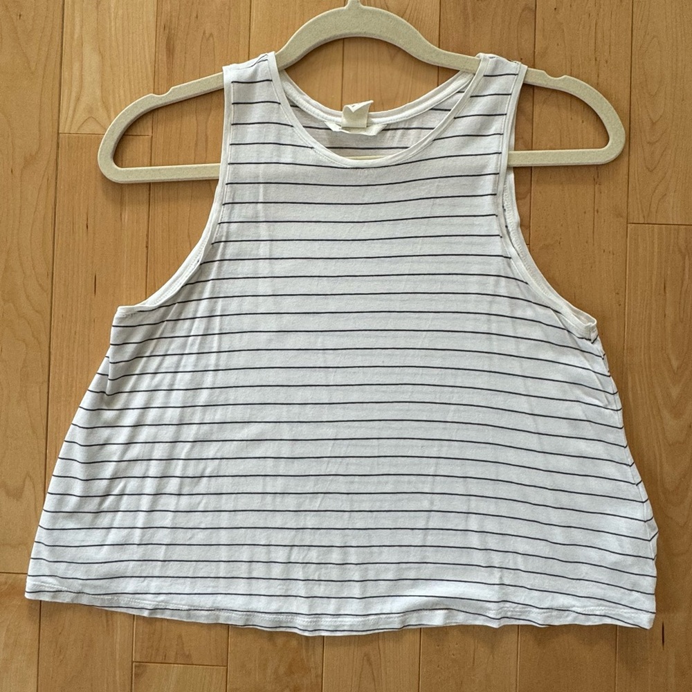 Striped sleeves t-shirt - H&M size XS